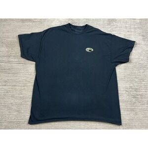 Costa Shirt Mens XXL Black Short Sleeve Graphic 100% Cotton
